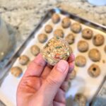 Close-up-of-protein-ball